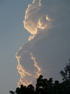 Cloud sky sunset sunlight Photo