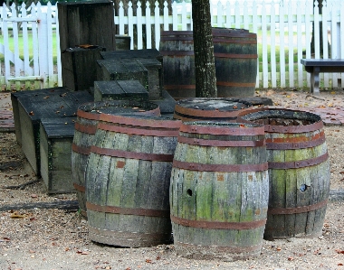 Wood old rustic furniture Photo