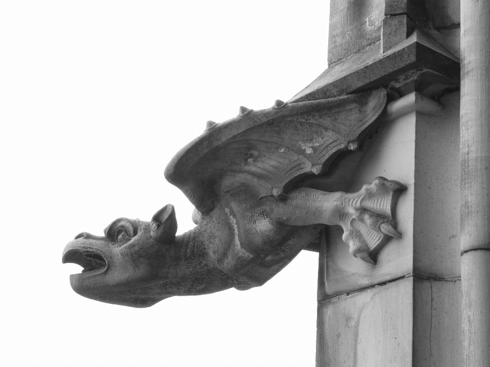 Noir et blanc
 architecture bâtiment monument