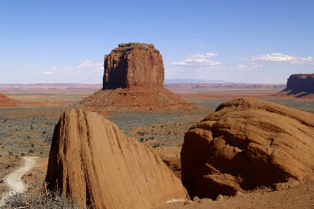 Landscape sand rock desert Photo