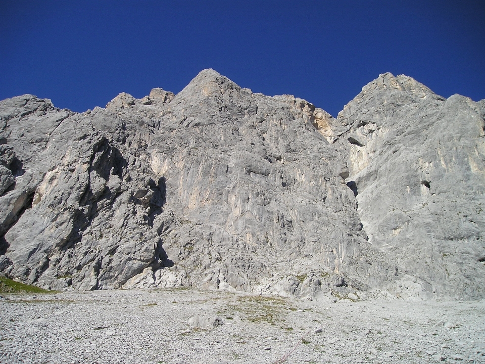 Rock montaña nieve aventura