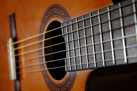 Music wood guitar acoustic Photo