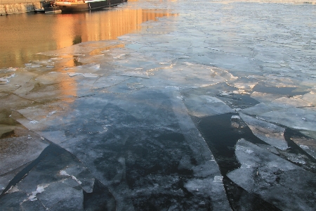 Sea water rock winter Photo