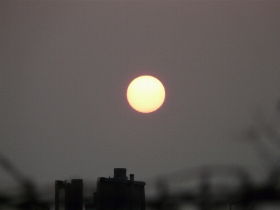 Foto Lampu langit matahari pagi