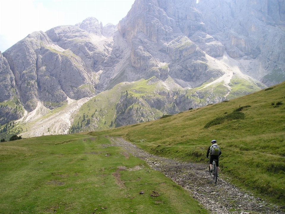 Walking mountain hiking trail