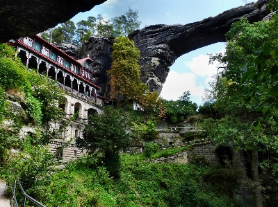 Rock bogen dschungel wahrzeichen Foto