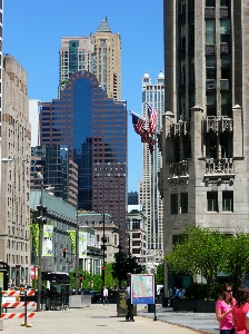 Pedestrian architecture road skyline Photo