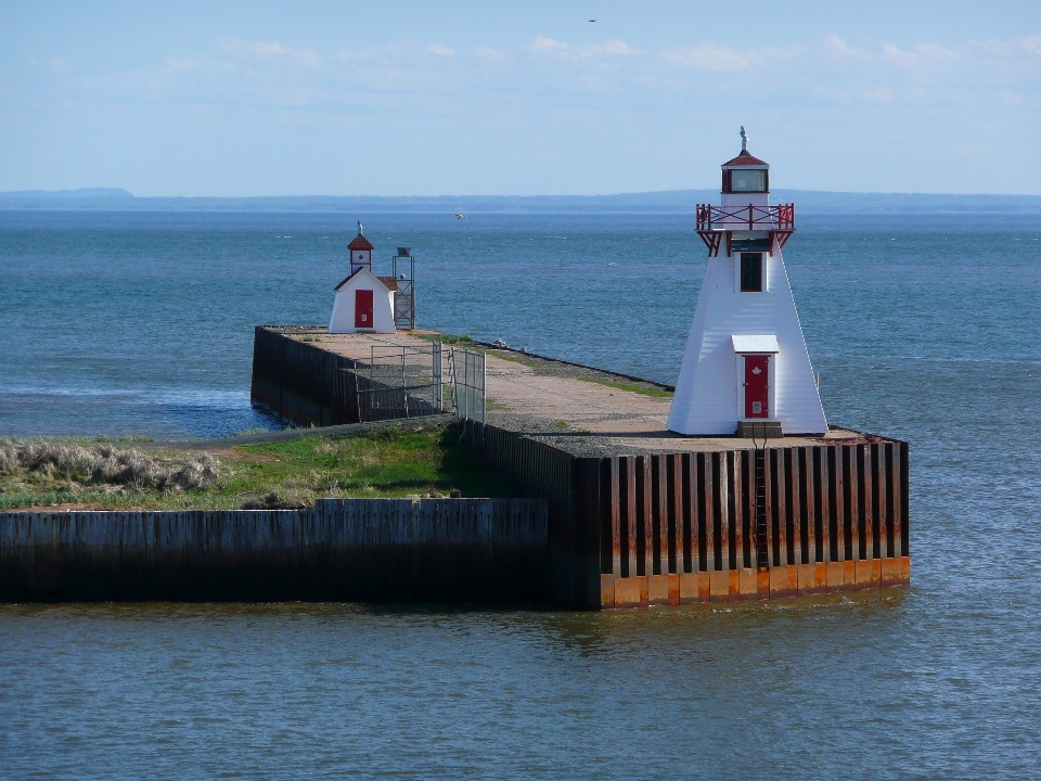 Meer küste ozean leuchtturm