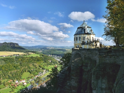 Sea coast chateau river Photo