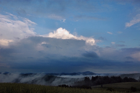 Landscape nature horizon mountain Photo