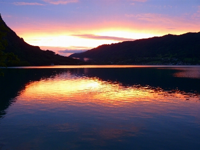 Foto Mar agua montaña nube