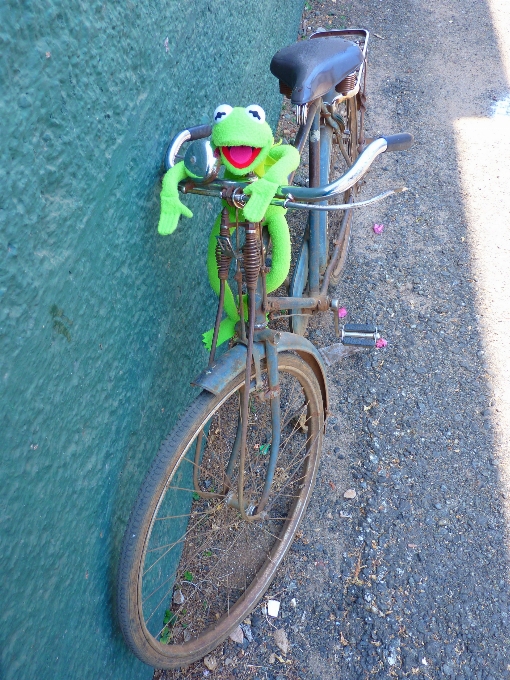 Roda velho bicicleta veículo