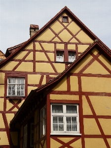 Architecture wood house window Photo