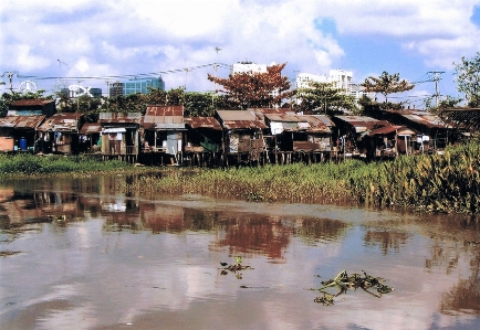 Foto Sungai liburan desa asia