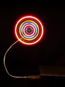 Light night air spiral Photo