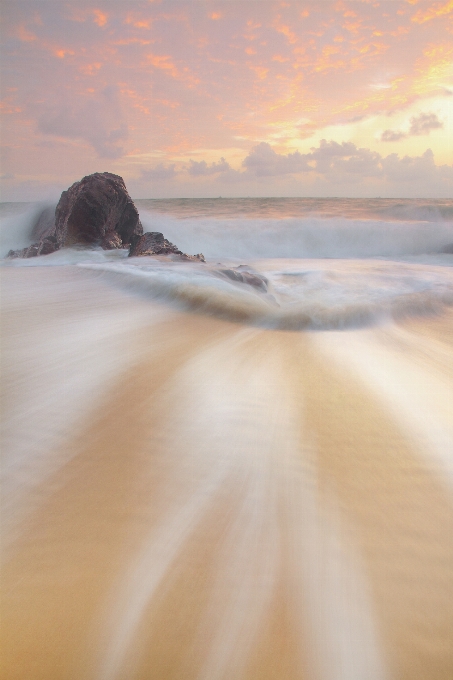 Plage mer côte eau