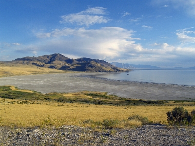 Foto Lanskap laut pesisir air