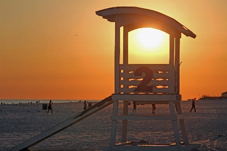 Beach sea ocean horizon Photo