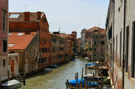 Photo Ville canal
 paysage urbain l'europe 