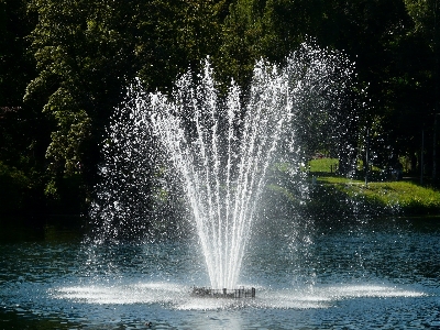 Wasser wasserfall see nass Foto