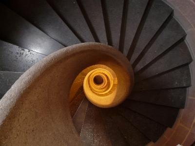 Light architecture wood wheel Photo