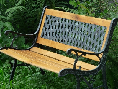 Table wood bench chair Photo