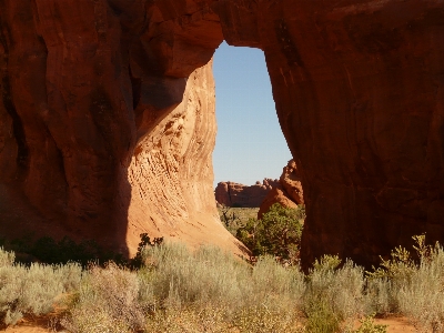 Landscape rock valley formation Photo