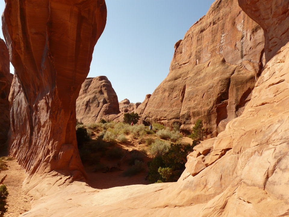 Paisaje rock desierto valle