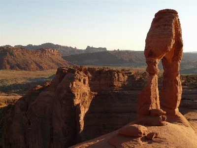 Landscape rock wilderness desert Photo