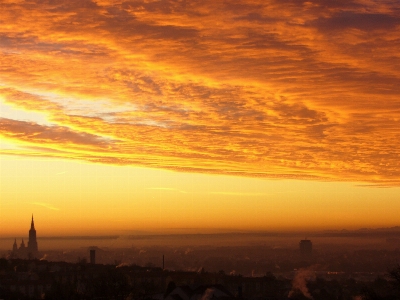 Horizont wolke himmel sonne Foto