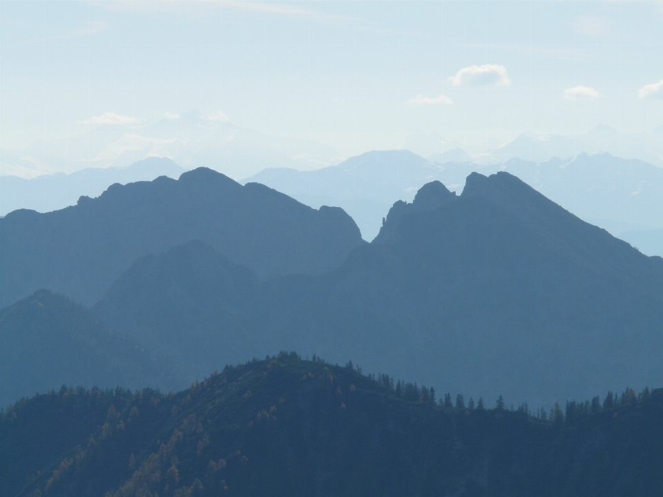 自然 荒野
 山 霧