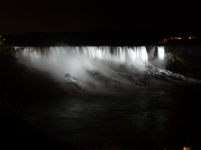 Water waterfall light mist Photo