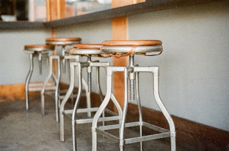 Table wood chair stool Photo