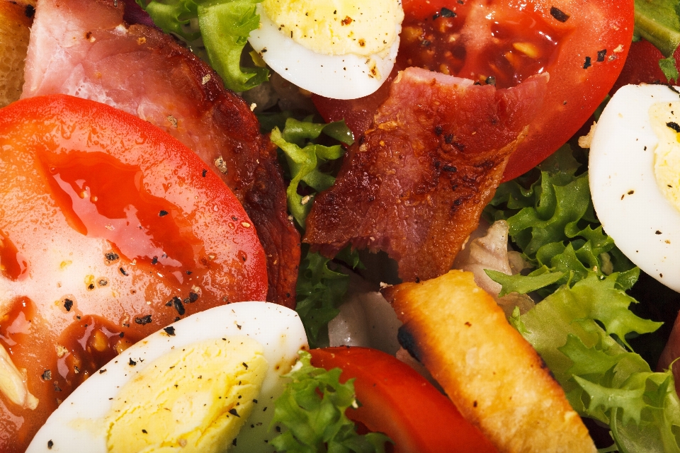 Gericht mahlzeit essen salat