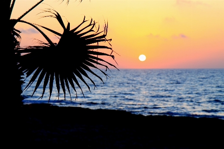 Foto Pantai lanskap laut pesisir