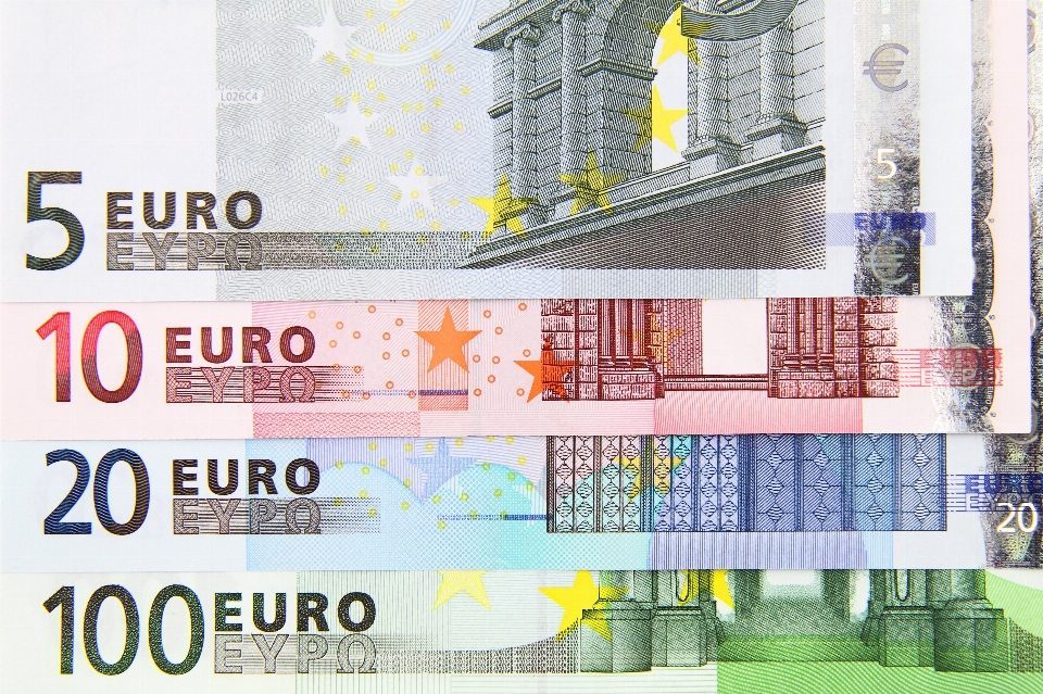 Europa dinheiro negócios papel