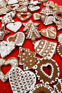 Sweet decoration pattern food Photo