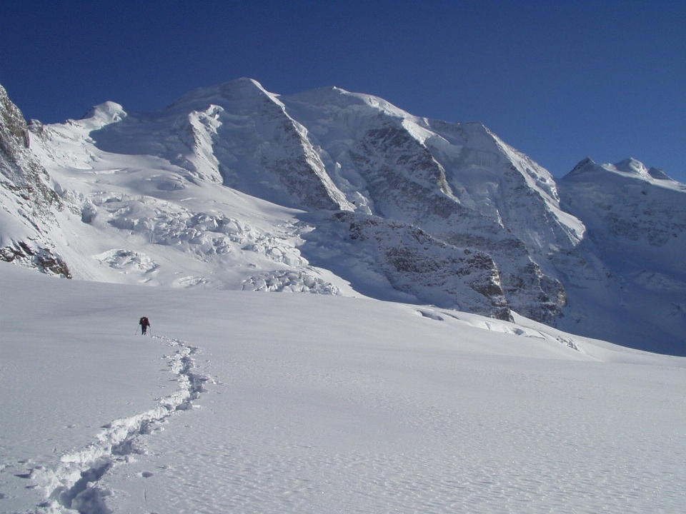 Berg schnee kalt winter