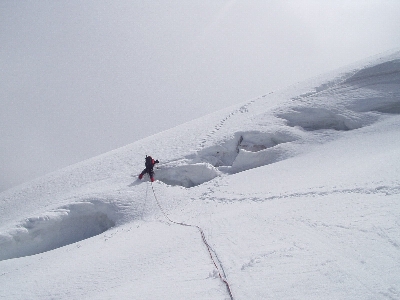 Berg schnee winter seil Foto