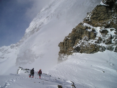 Mountain snow winter adventure Photo