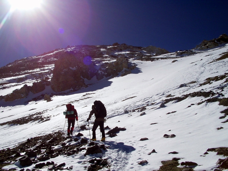 Montaña nieve frío invierno