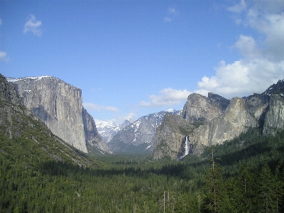 Wilderness mountain meadow view Photo