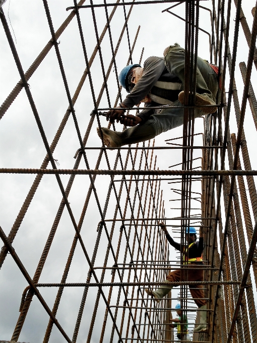 Work roof guy construction