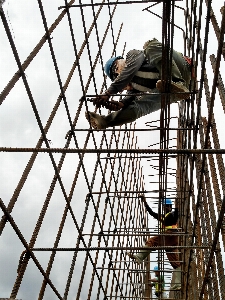 Work roof guy construction Photo