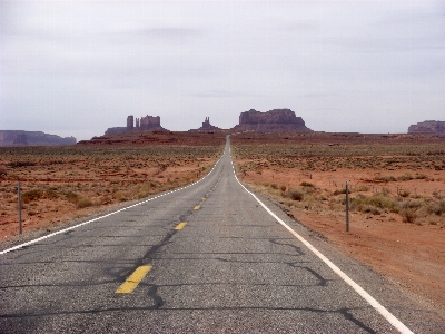 Landscape nature horizon road Photo