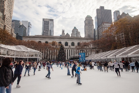 Outdoor pedestrian snow winter Photo