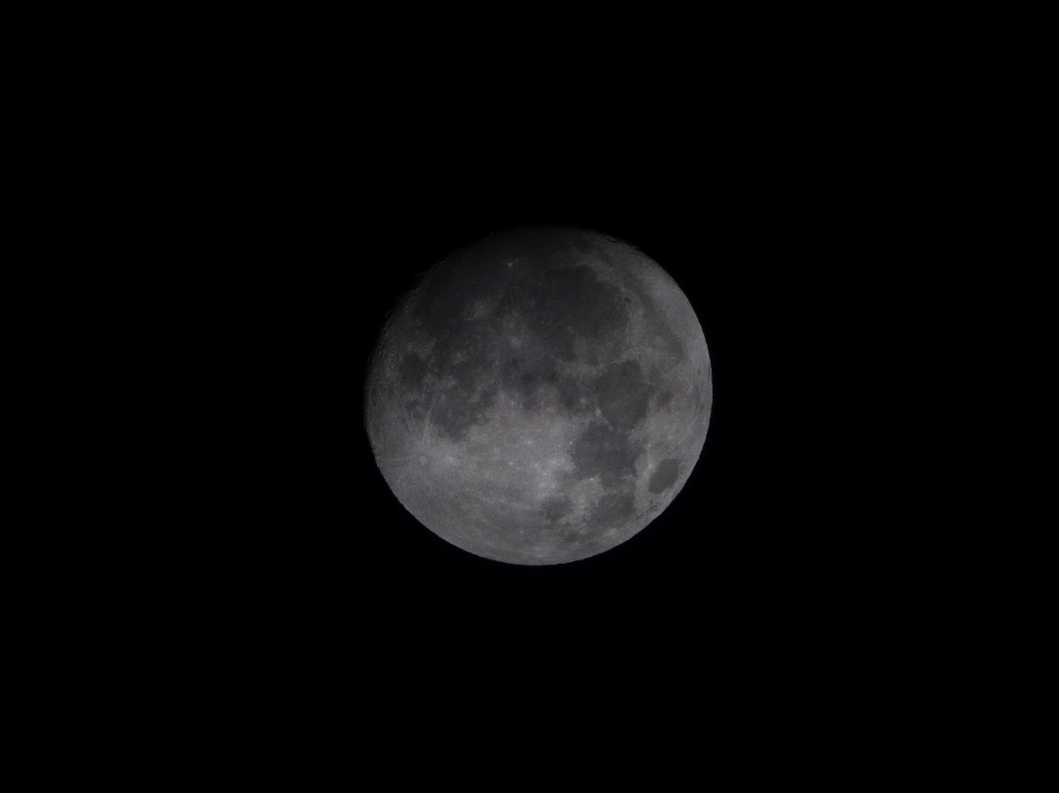 Black and white sky night star