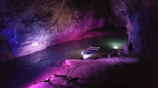 Nature boat river dark Photo