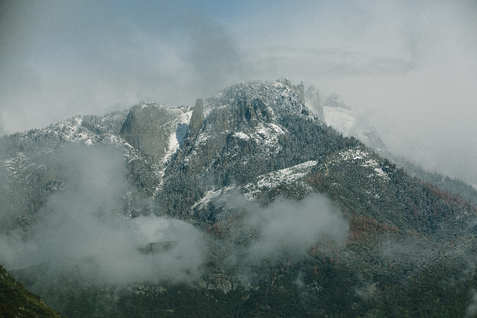 Landschaft natur berg schnee