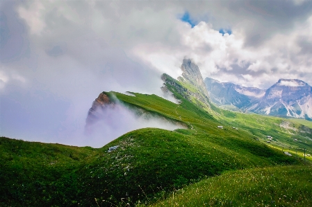 Landscape nature grass mountain Photo